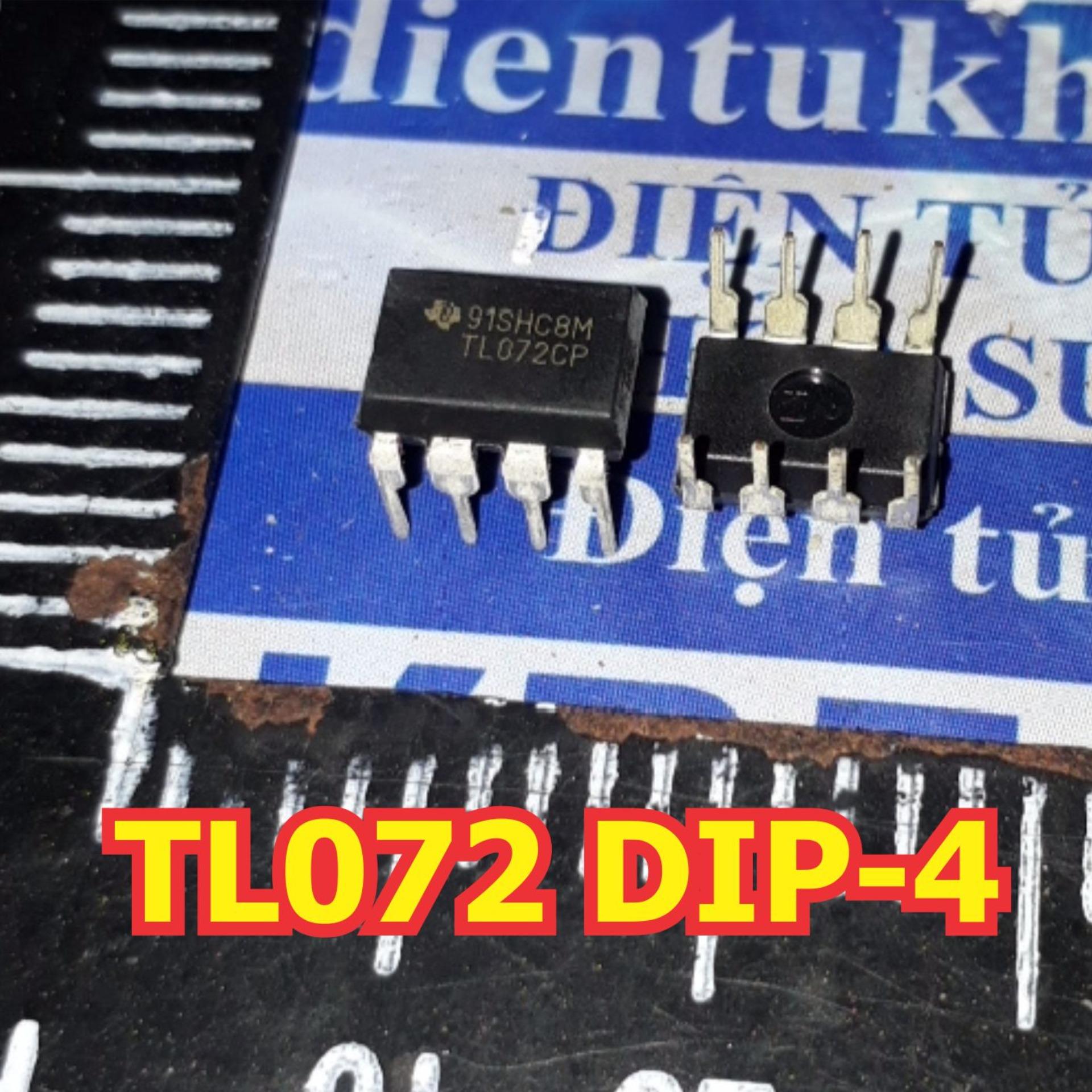 10 con TL072 TL072CP TL072CN hàng ST 072 072D JRC tháo máy DIP-8 JFET-INPUT OPAMP ĐÔI CHÂN CẮM kde1221