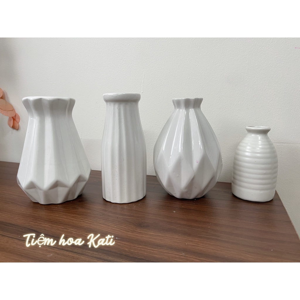 [Tặng kèm dây thừng] Bình gốm đẹp Bình gốm cắm hoa Vintage