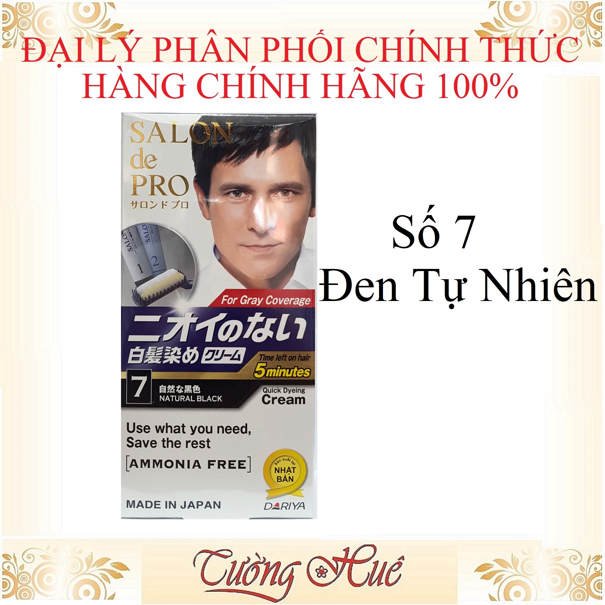 Thuộc Nhuộm Tóc Salon de Pro Dành Cho Nam ( Có Lựa Chọn )