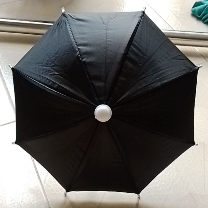 Dù mini che điện thoại lắp kẹp điện thoại xe máy