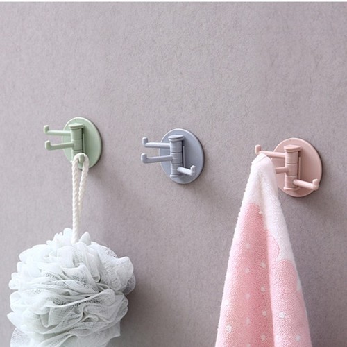 Móc Treo Đồ Dán Tường 3 Móc Tiện Lợi