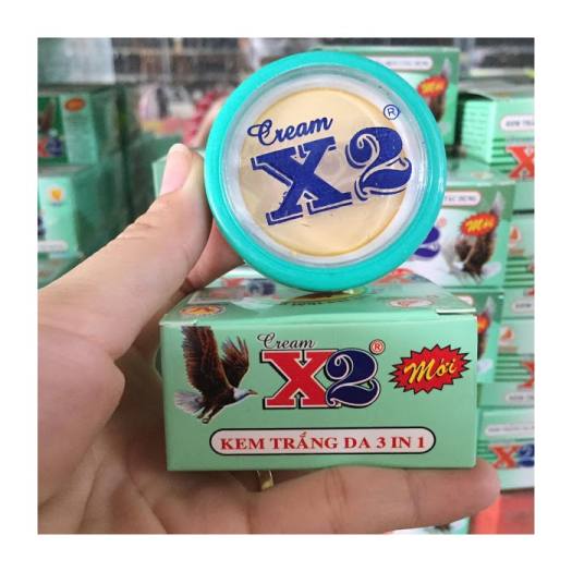 X2 kem trắng da 3in1 5g 49.5K