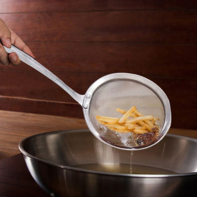 Rây Hớt Bọt Vớt Lọc Dầu