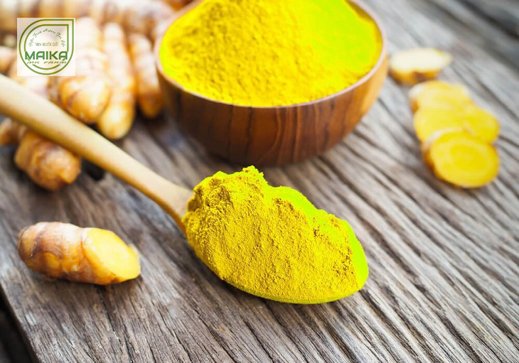 Combo Bột Đậu Đỏ + Tinh Bột Nghệ - Nguyên Chất MK Farm (100g/hũ)