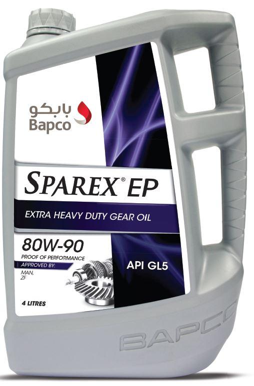 Dầu nhớt BAPCO SPAREX EP 80W-90 GL-5 4L