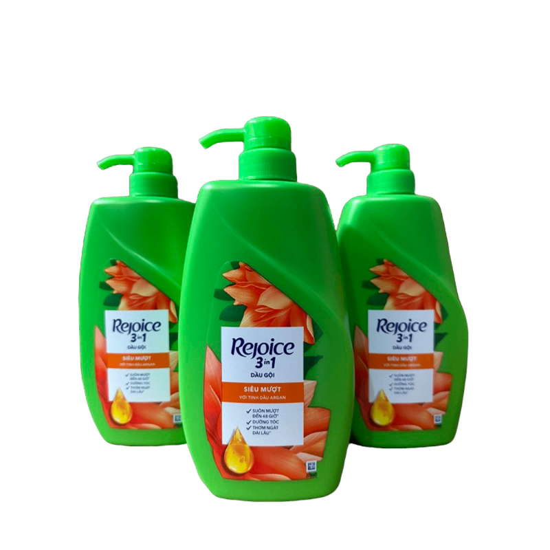 Dầu gội rejoice siêu mêm mượt 48h chai 900g