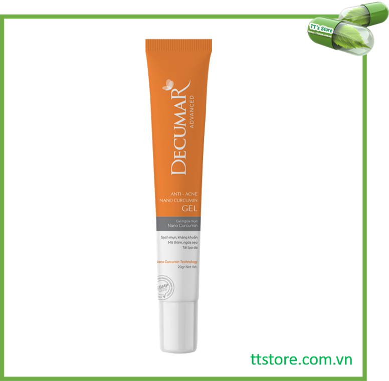 [HCM][NEW] Combo 2 DECUMAR ADVANCED [Gel ngừa mụn gel rửa mặt kiềm nhờn] (Decuma advance)