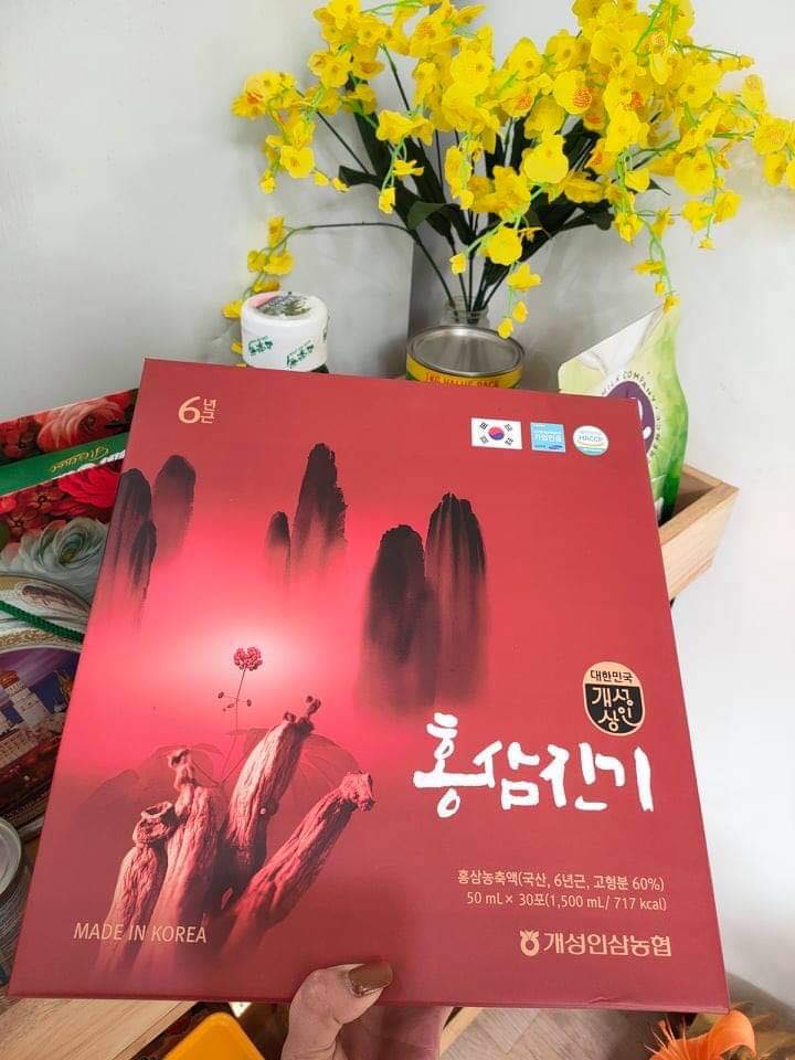 Nước hồng sâm núi chinki
