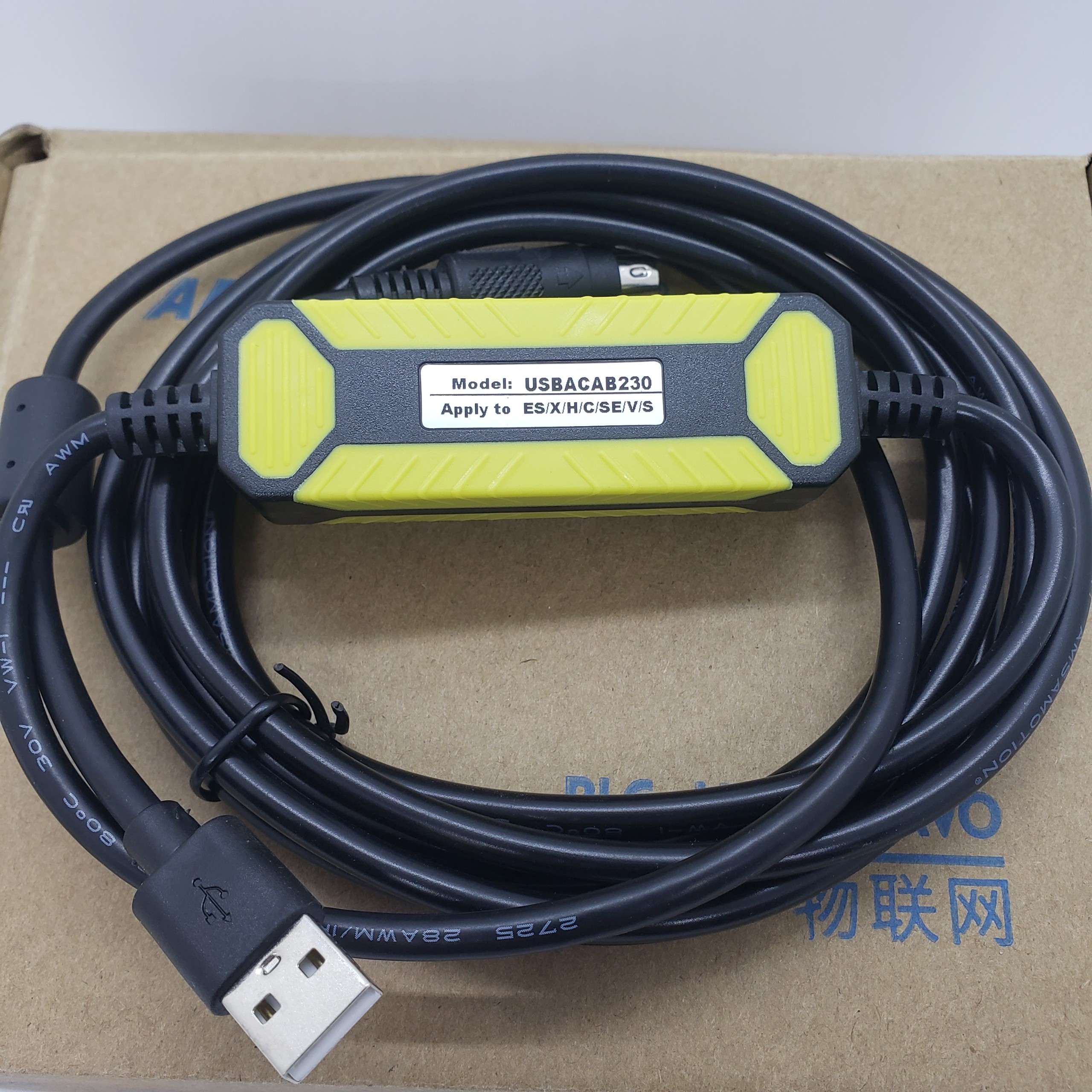 Cáp lập trình PLC Delta USBACAB230