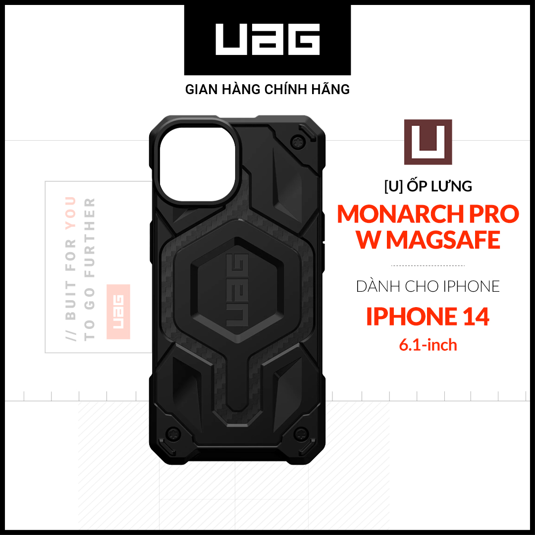 Uag Monarch Pro Magsafe Case for iPhone 14 [6.1 Inch]