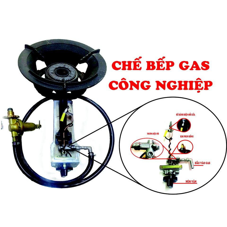 Ổ cụm bếp gas công nghiệp