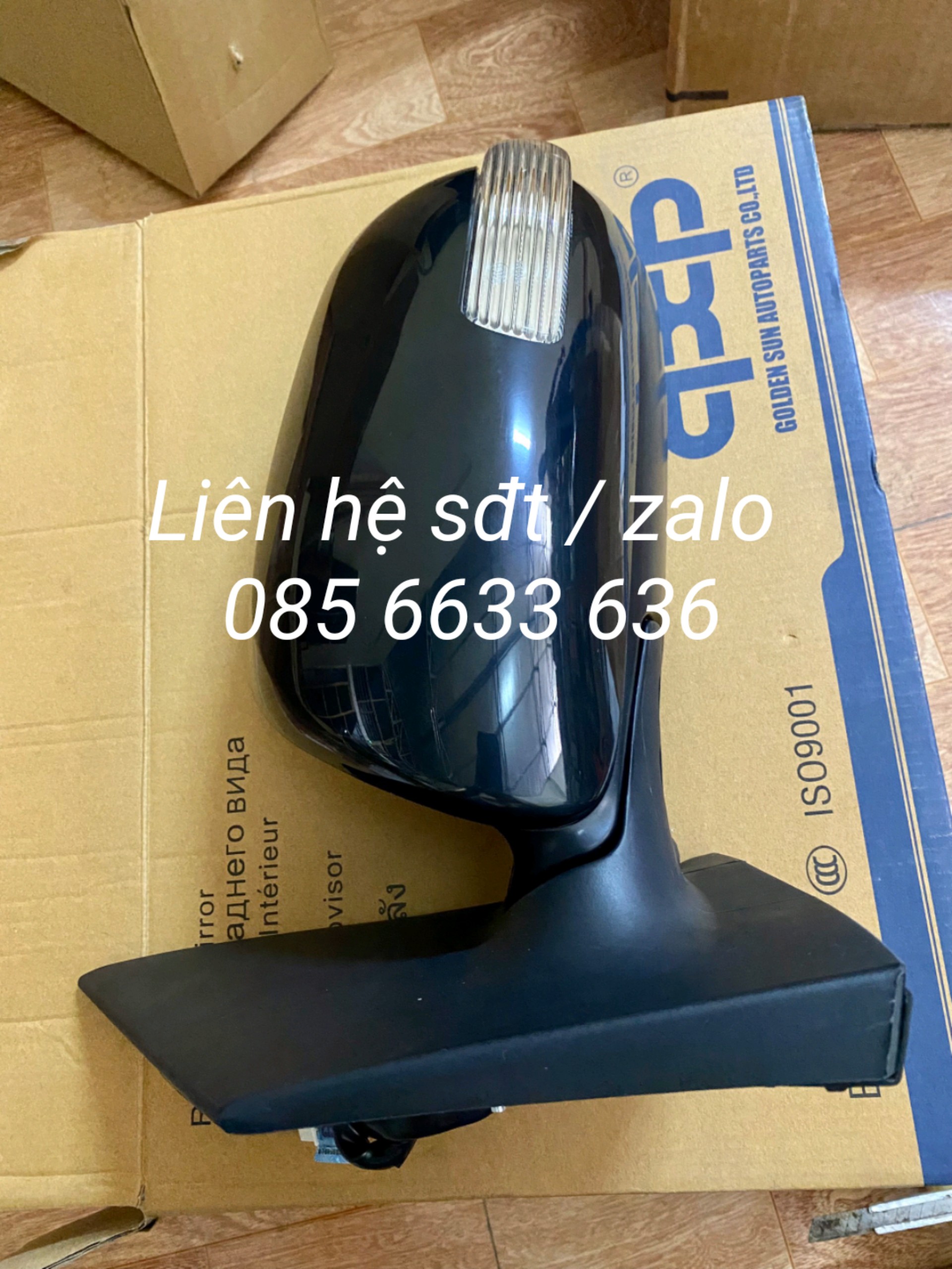 gương chiếu hậu Vios 08 - 13 ( loại gập điện , có xi nhan , 7 dây )