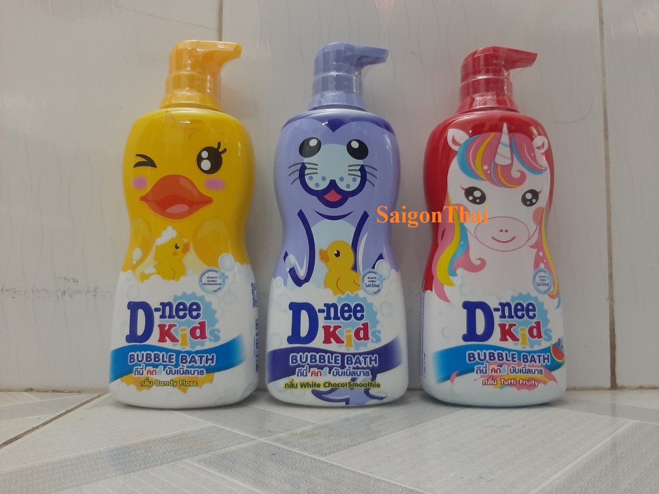 (SGT) Sữa Tắm Cho Bé Dnee Kid (có 4 màu) chai 400ml Thái Lan