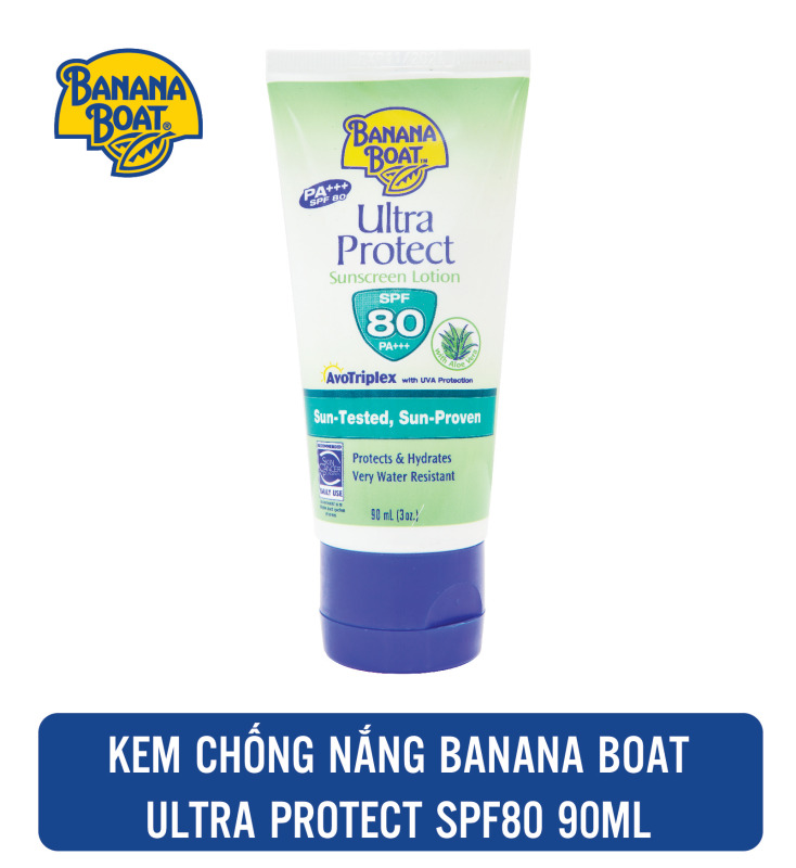 Kem Banana Boat Chống Nắng ULTRA PROTECT SPF80 90ML