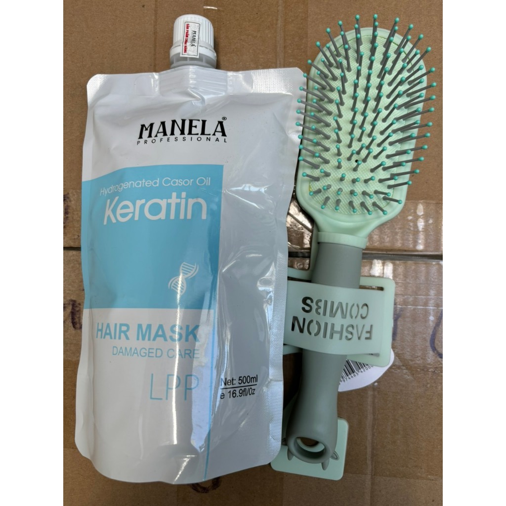 Hấp dầu Keratin Manela professional LPP 500ml