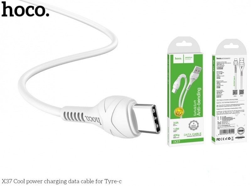[HCM]Cáp Sạc Nhanh Hoco X37 Cổng Type-C Cho Android Chính Hãng