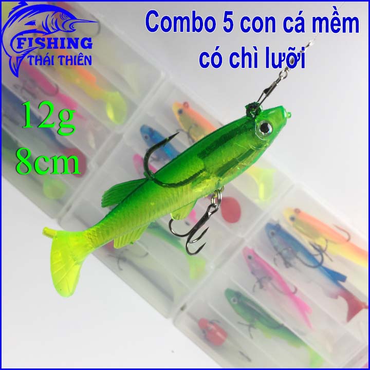 Mồi giả câu cá lóc chẽm cá tráp