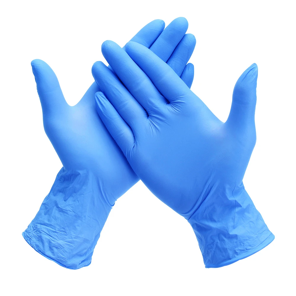 NITRILE GLOVES  POWDER FREE
