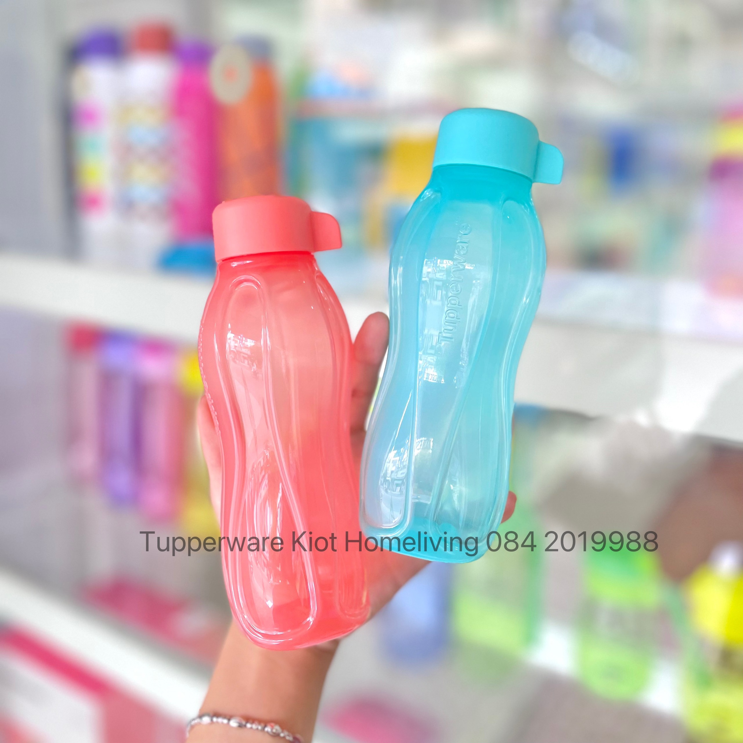 Bình Nước Tupperware Eco 310ml/ 500ml / 750ml / 1L/1.5L - Tupperware Mall Chợ Lớn
