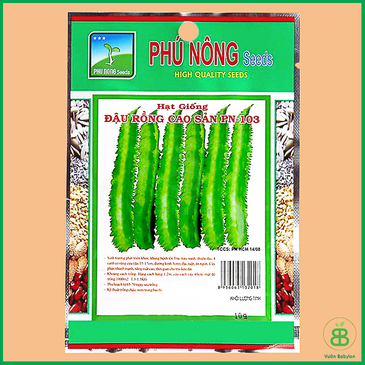 Hạt Giống Đậu Rồng Cao Sản 10Gr