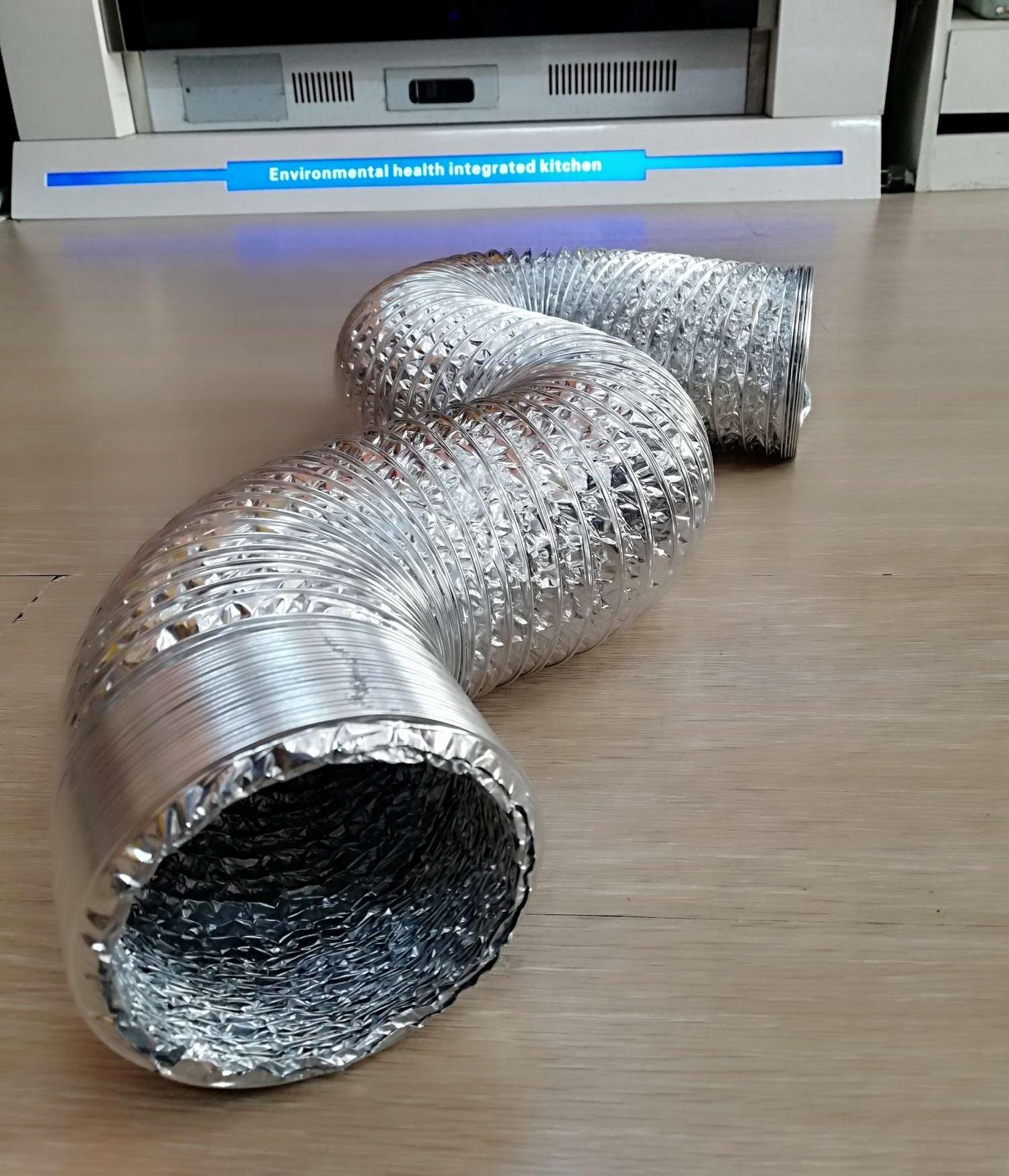 [HCM]Ống gió bạc máy hút D125mm x10m (Hàn Quốc)