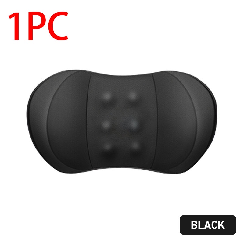 SEAMETAL Car Head Neck Massager Pillow Electric Cushion Pillows Universal Head Neck Protector Soft Cushion Pillow Memory Foam Soft Interior for Rest Auto Accessory