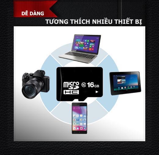 Thẻ nhớ Micro SD HC Class 10 (2GB/4GB/8GB/16GB/32GB) - BH 1 Năm 1 Đổi 1