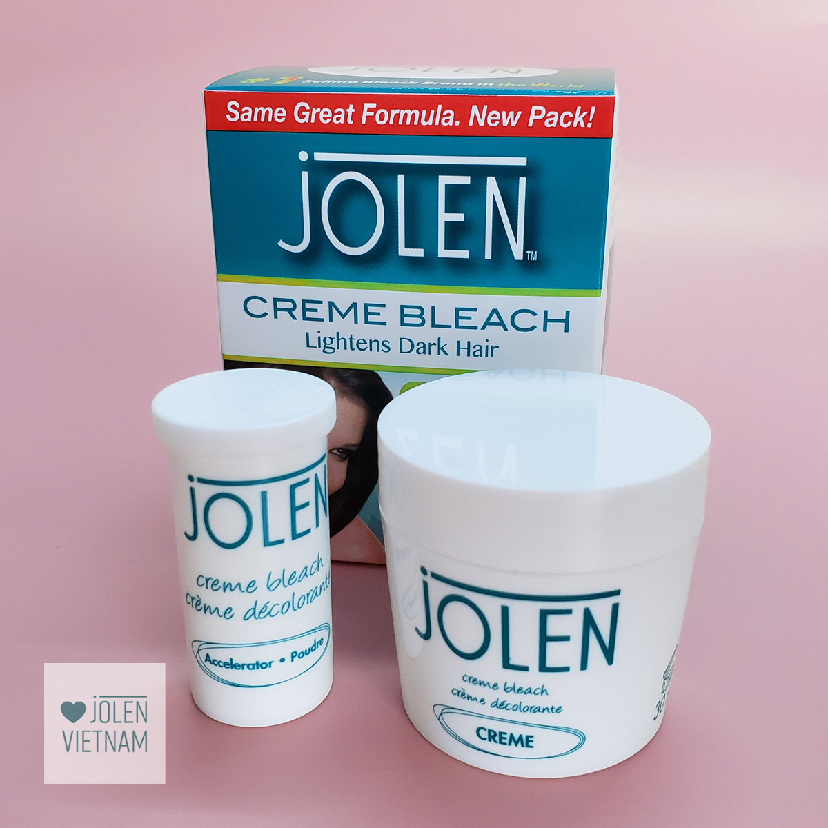Jolen Creme Bleach 37gr Original - UK Imported