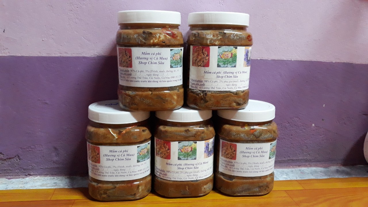 Mắm chua cá phi (Hương vị Cà Mau)
