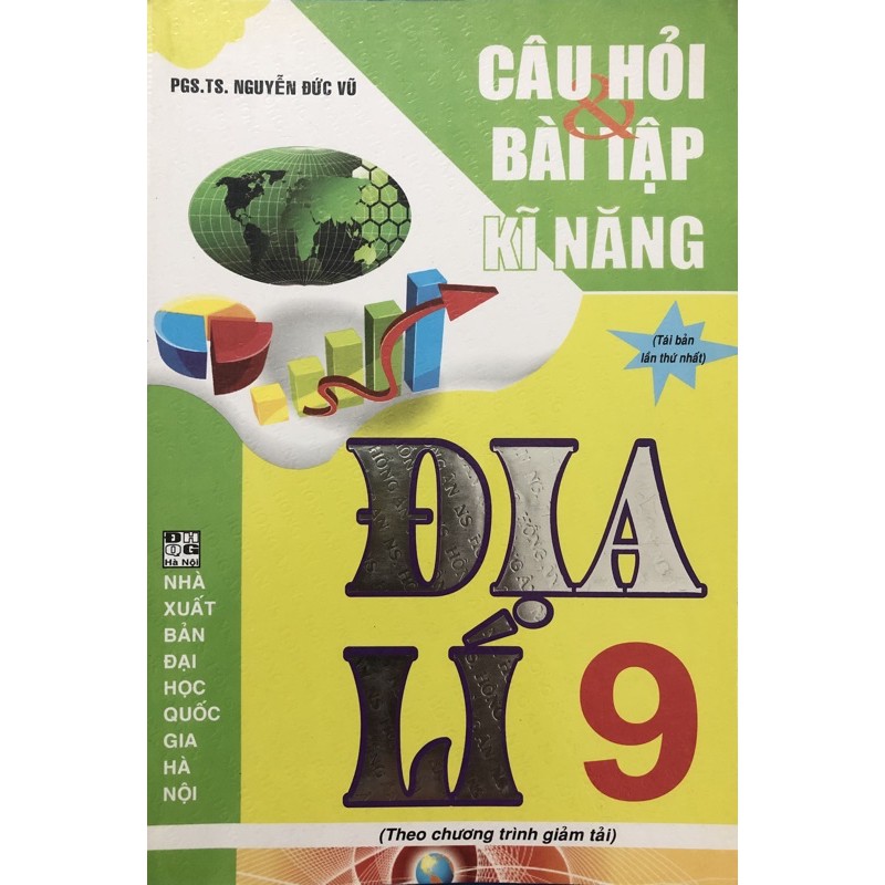 Sách - câu hỏi và bài tập kĩ năng địa lí lớp 9