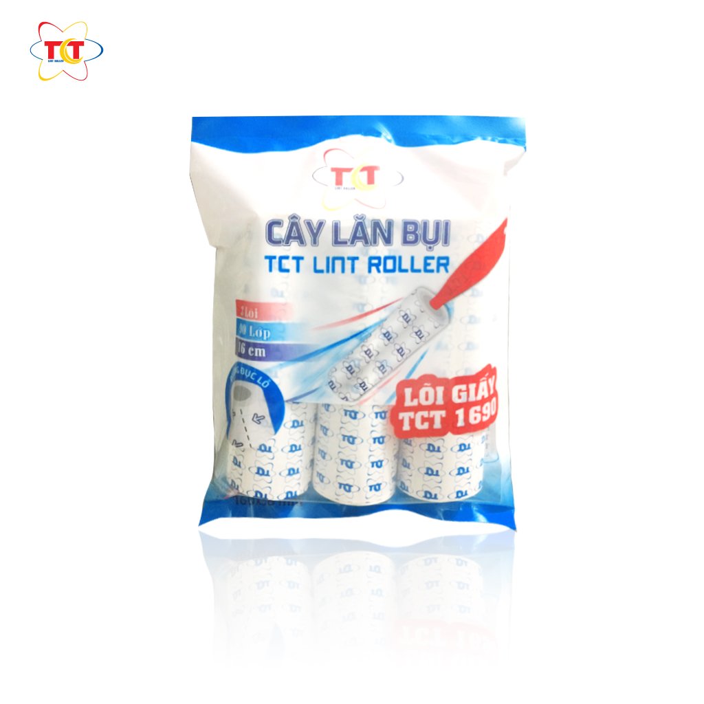 LÕI GIẤY LĂN BỤI TCT 1690 (gồm 3 lõi 16cm, 90 lớp)