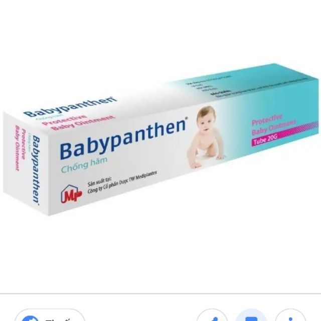 Kem chống hăm cho bé Babypanthen