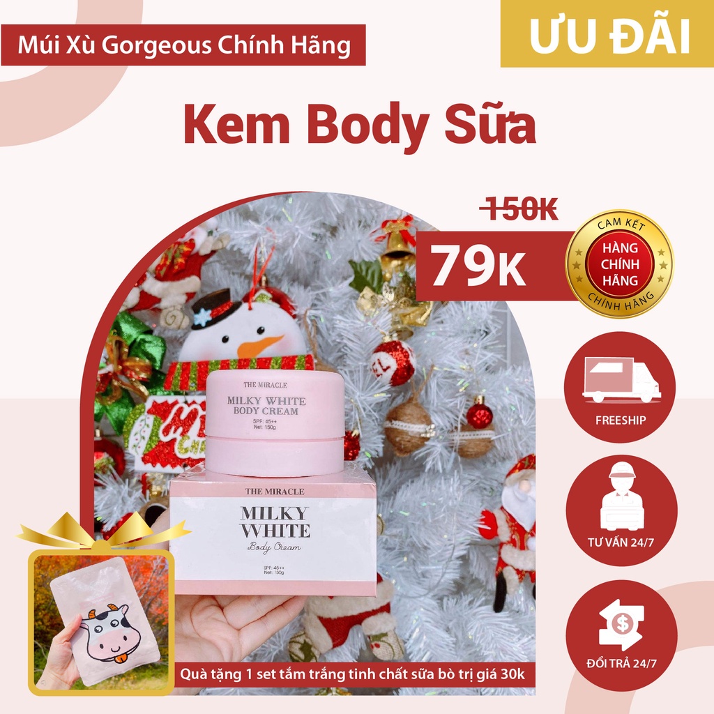 Kem body Hồng Múi Xù Gorgeous