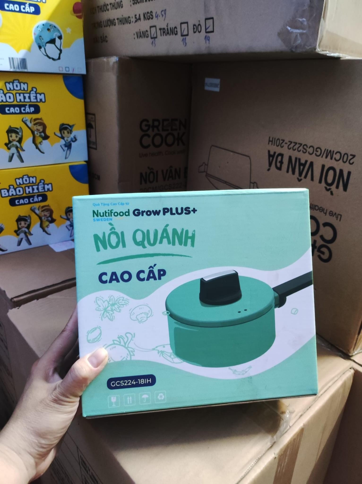 Nồi Quánh Chống Dính 18cm HKM Nutifood