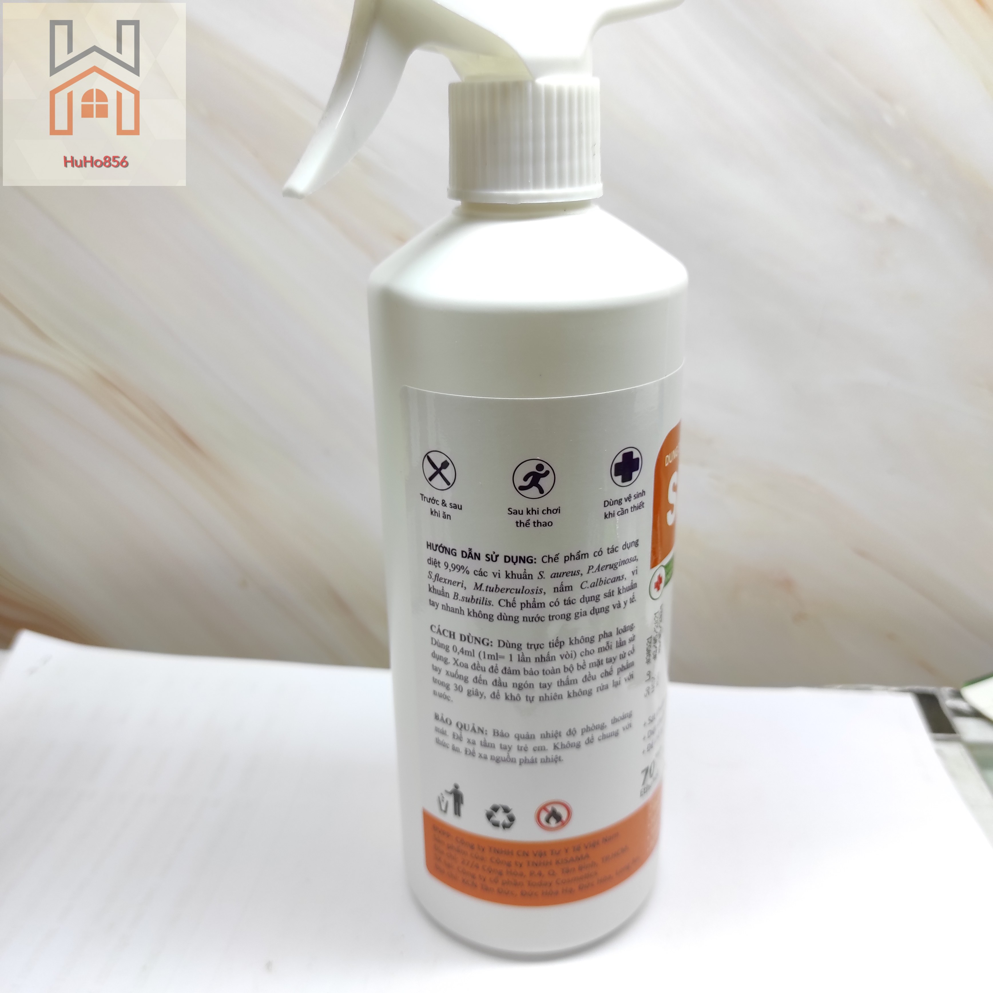 Dung Dịch Sát Khuẩn Tay Nhanh Shiroi - 500ml