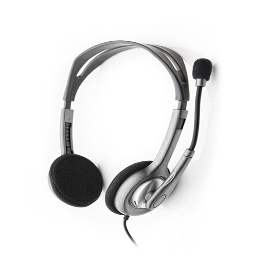 Tai Nghe Có Dây Logitech H111 - Hàng Chính Hãng