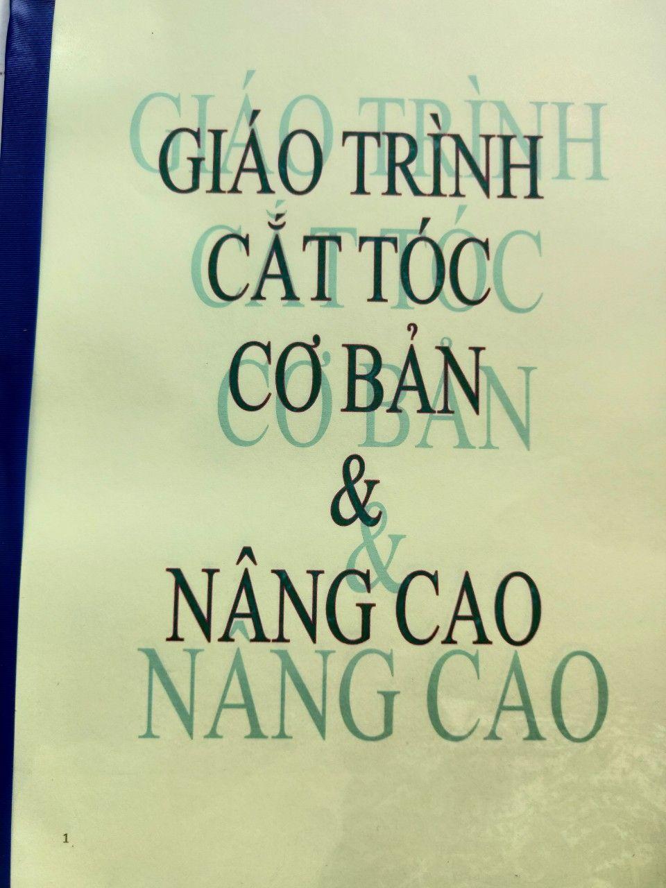 Giáo trình uốn ép cắt nhuộm tóc
