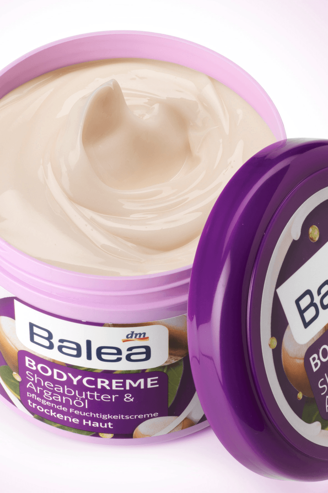 Kem dưỡng thể trắng da Balea Bodycreme Sheabutter&Arganol 500ml - Đức