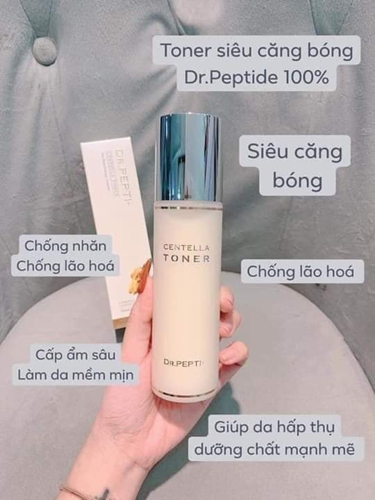 [Auth] Nước hoa hồng Centella Toner Dr.Peptit+