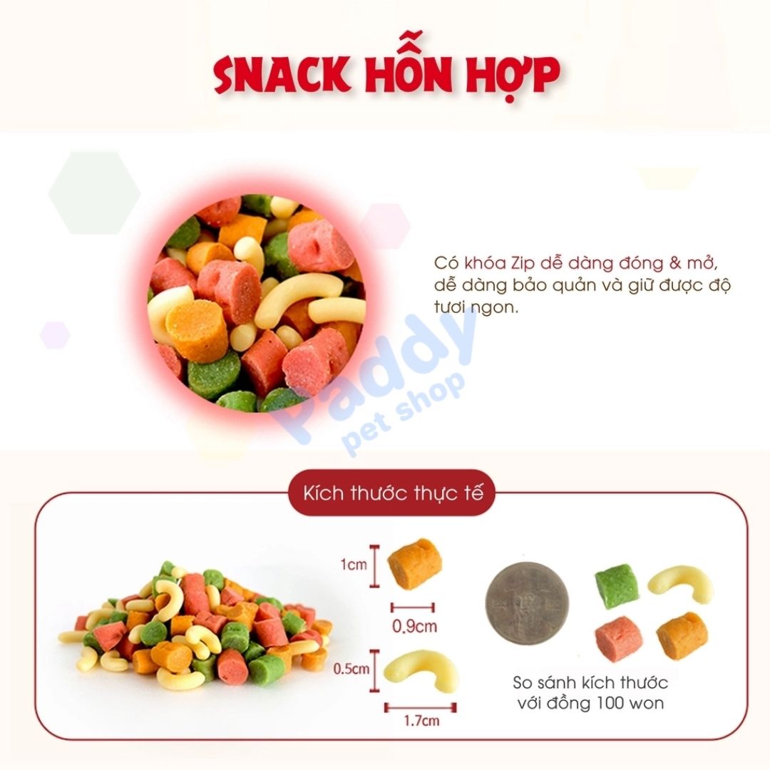 Bánh Thưởng Cho Chó Hỗn Hợp Bowwow Mixed