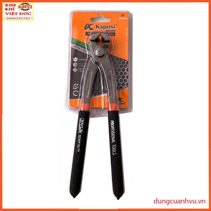 Kìm nhổ đinh Kapusi 9 inch japan