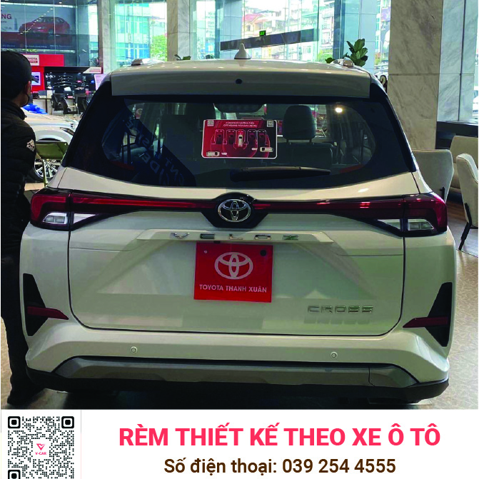 Rèm che nắng, Chắn nắng Toyota veloz