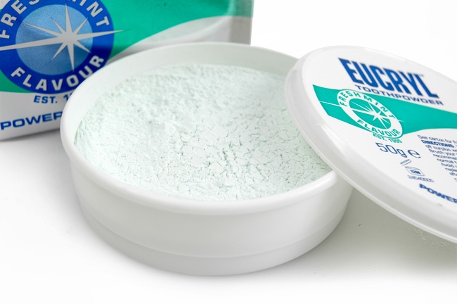[HCM]Bột tẩy trắng răng Eucryl 50gr hàng chuẩn Anh Quốc