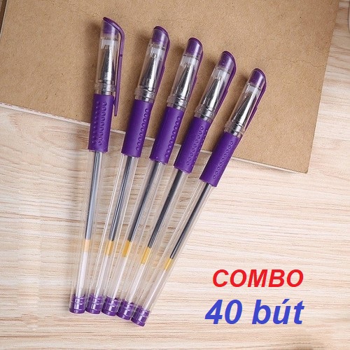 COMBO 40 bút nước mực tím