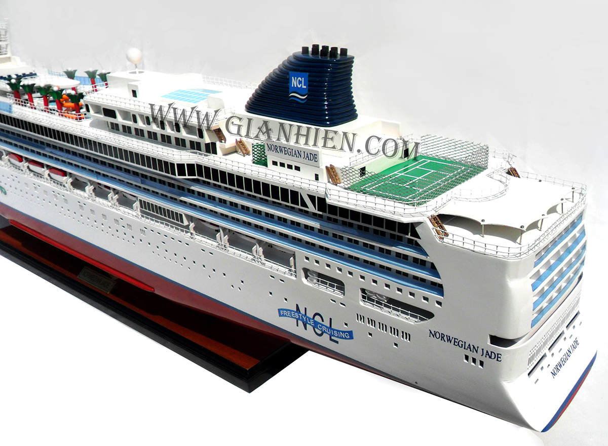 [HCM]Mô hình Thuyền du lịch NORWEGIAN JADE (Giá xưởng)