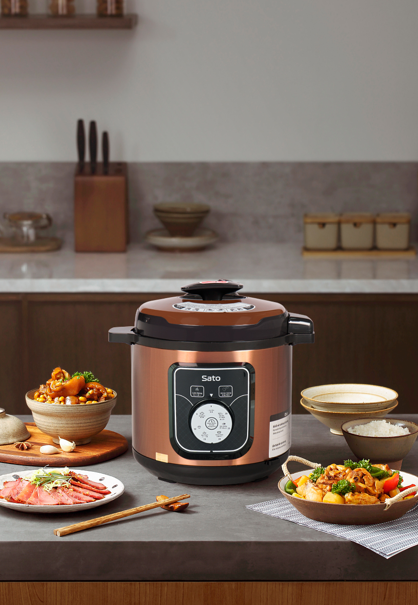 Nồi áp suất đa năng 6L Sato 6AS039