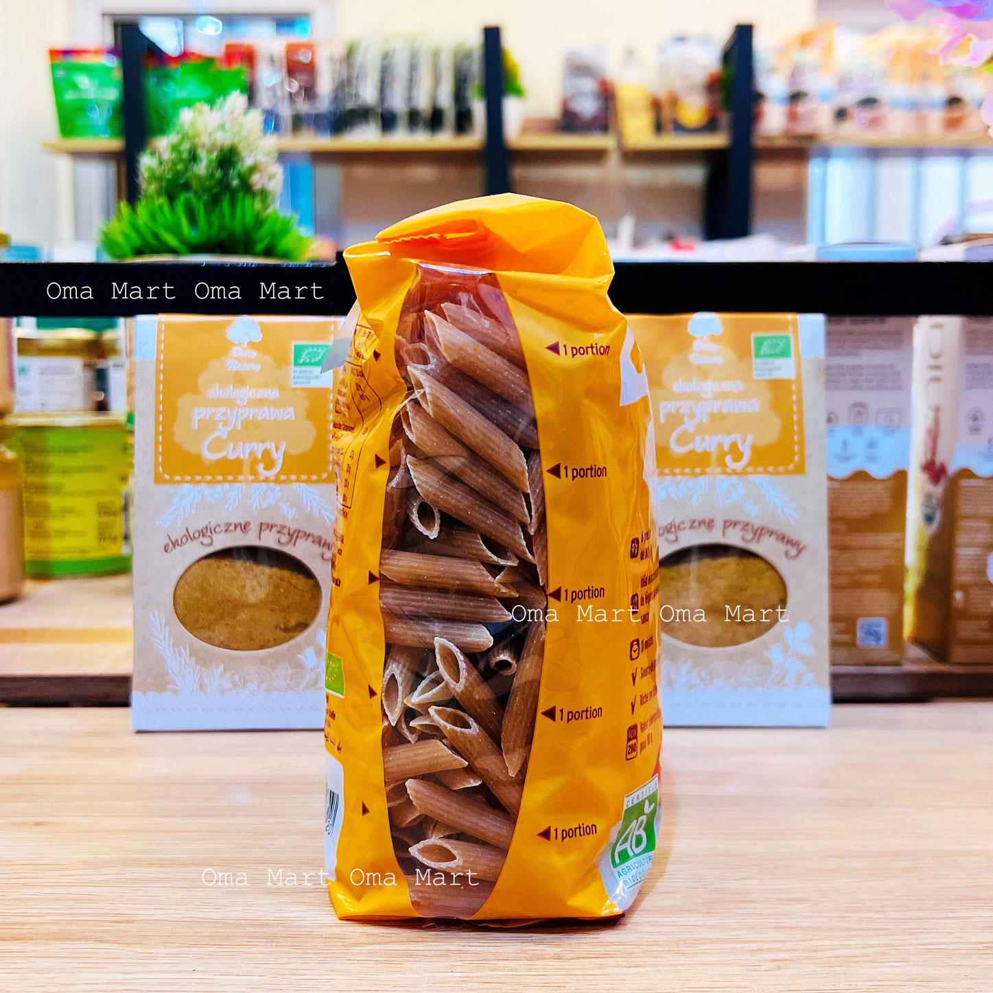 Nui ống lứt hữu cơ Markal 500g