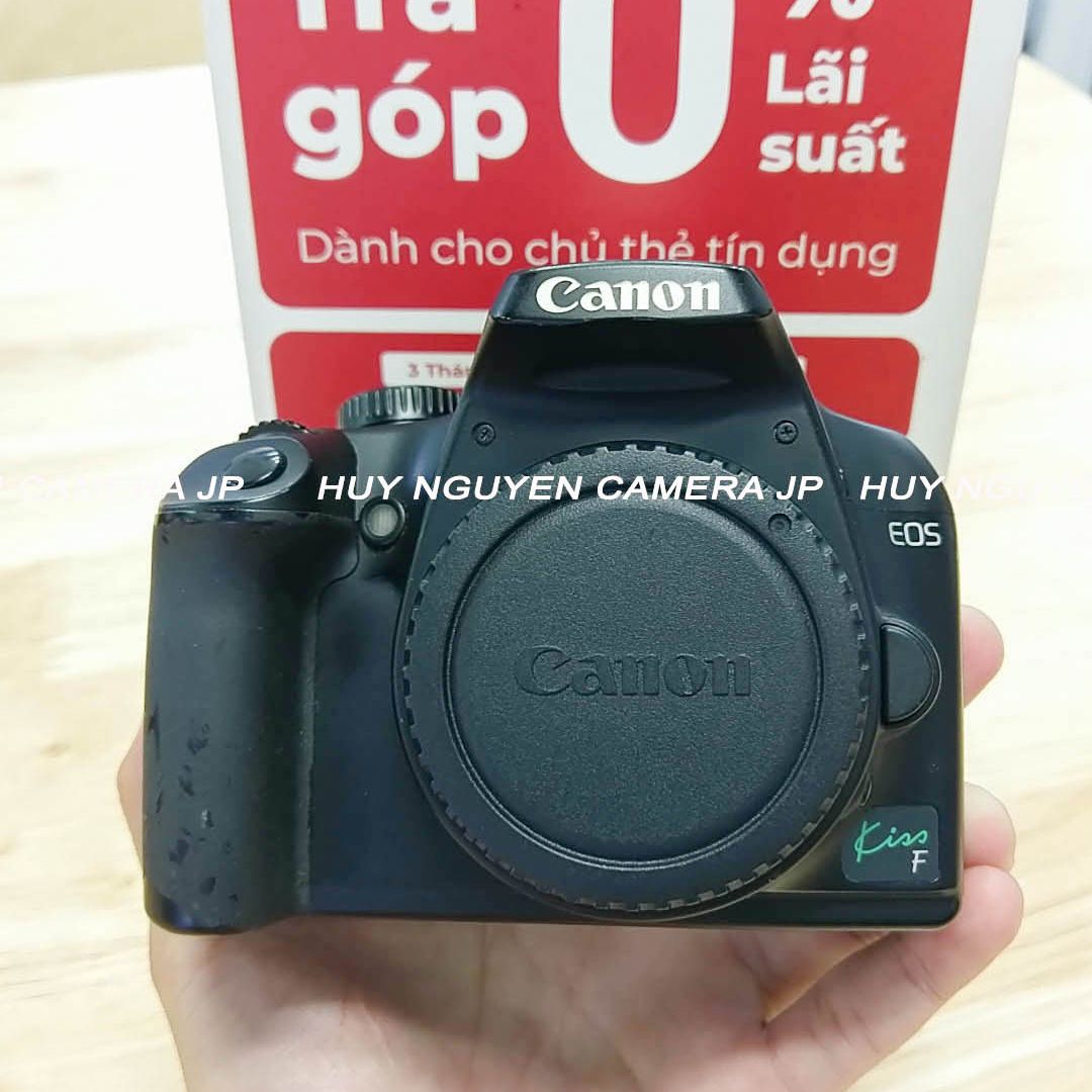MÁY ẢNH CANON 1000D (EOS KISS F) , ỐNG KÍNH Canon 18 55 .
