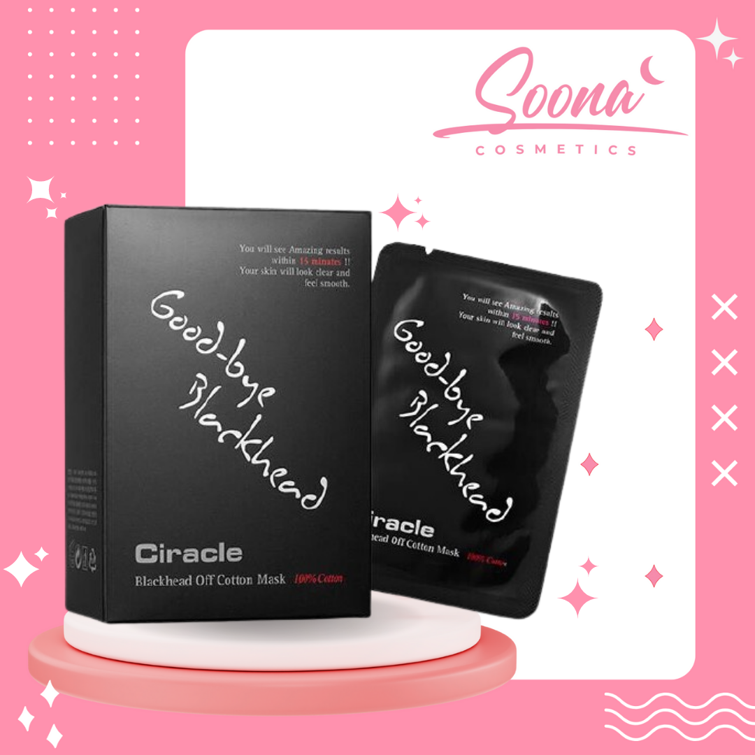 [HCM]CIRACLE - (20 Miếng) Hộp miếng dán đẩy mụn đầu đen Goodbye Blackhead Ciracle [Yunaa Cosmetics]