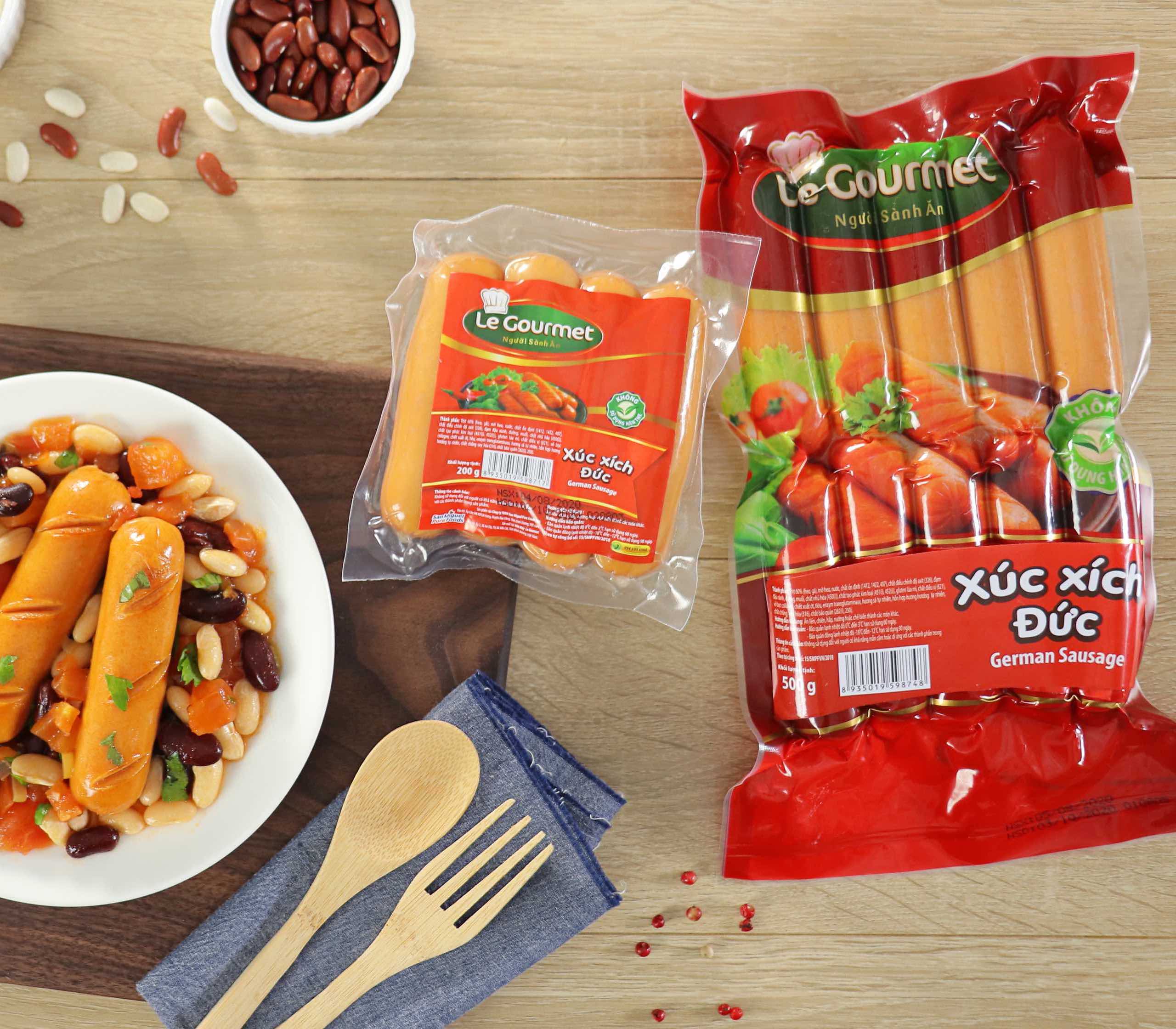 Xúc xích Đức Le Gourmet 200G